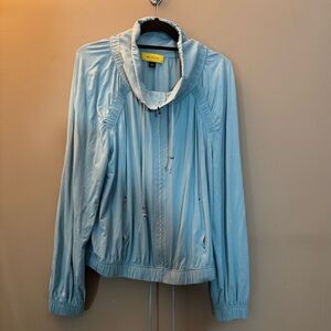 St John light jacket in blue XL EUC